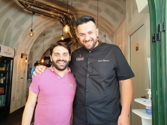 Da sx Gianluca D’Uva e Carlo Fiamma
